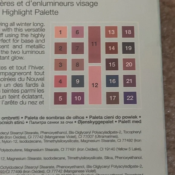 NEW SEPHORA Glacial Glow Winter Holiday Season Eyeshadow & Highlight Palette - Picture 5 of 5